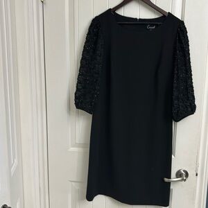 BNWT Connected Apparel Little Black Dress